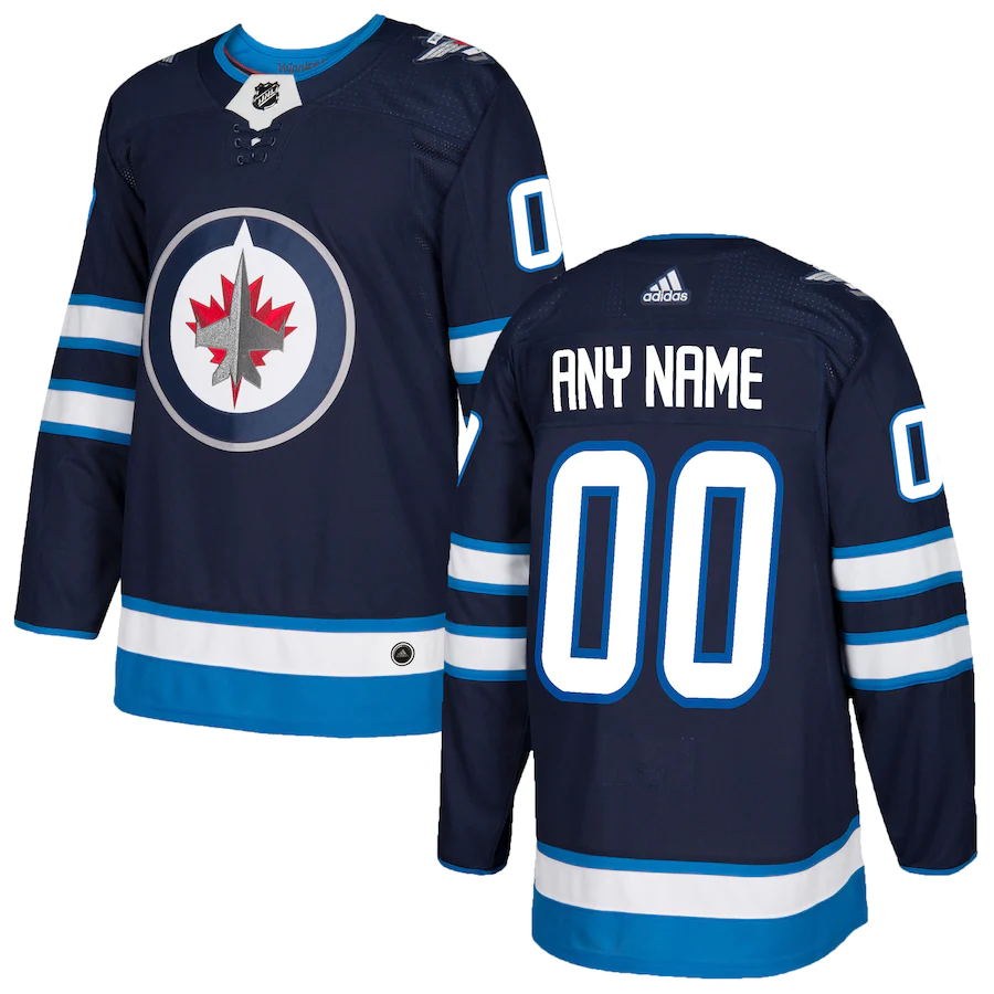 Winnipeg Jets Custom Letter and Number Kits for Home Jersey Material Vinyl